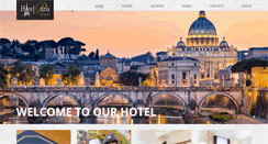 Desktop Screenshot of hotelparisroma.it